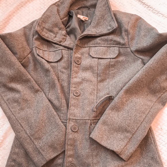 BONGO Jackets & Blazers - Adorable Grey Coat